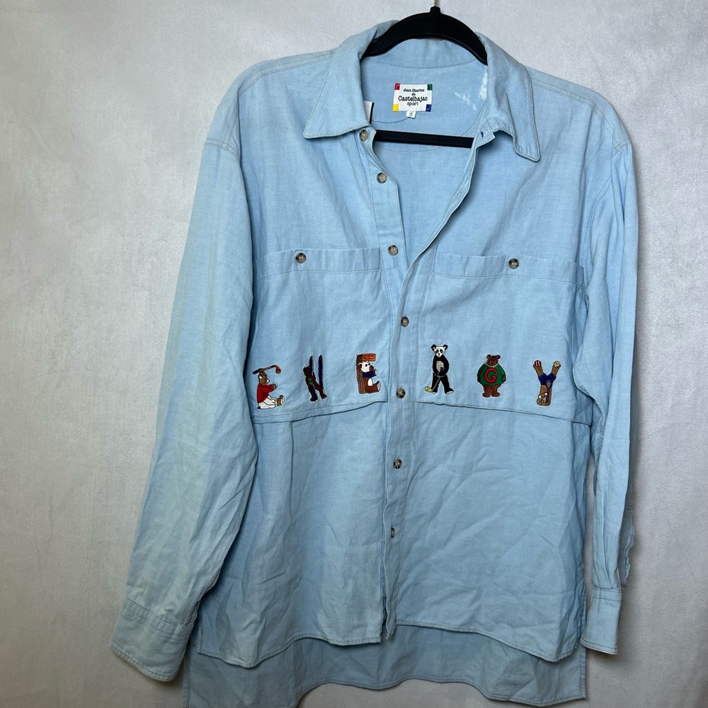 Vintage Jean-Charles de Castelbajac Sport “ENERGY” Unisex Shirt (Size 2 /Medium)
